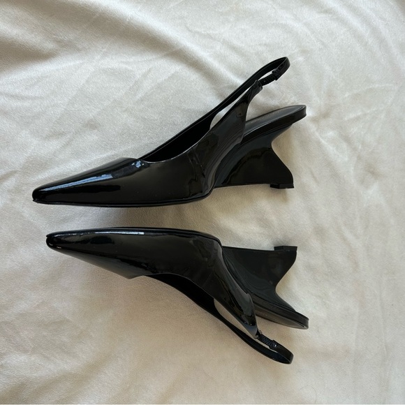 Reformation Black Slingback Heels - Picture 8 of 10